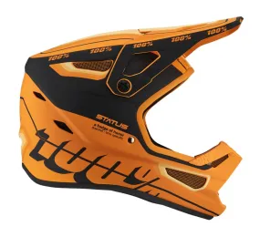 100% Status Helmet - Topenga Orange-Black