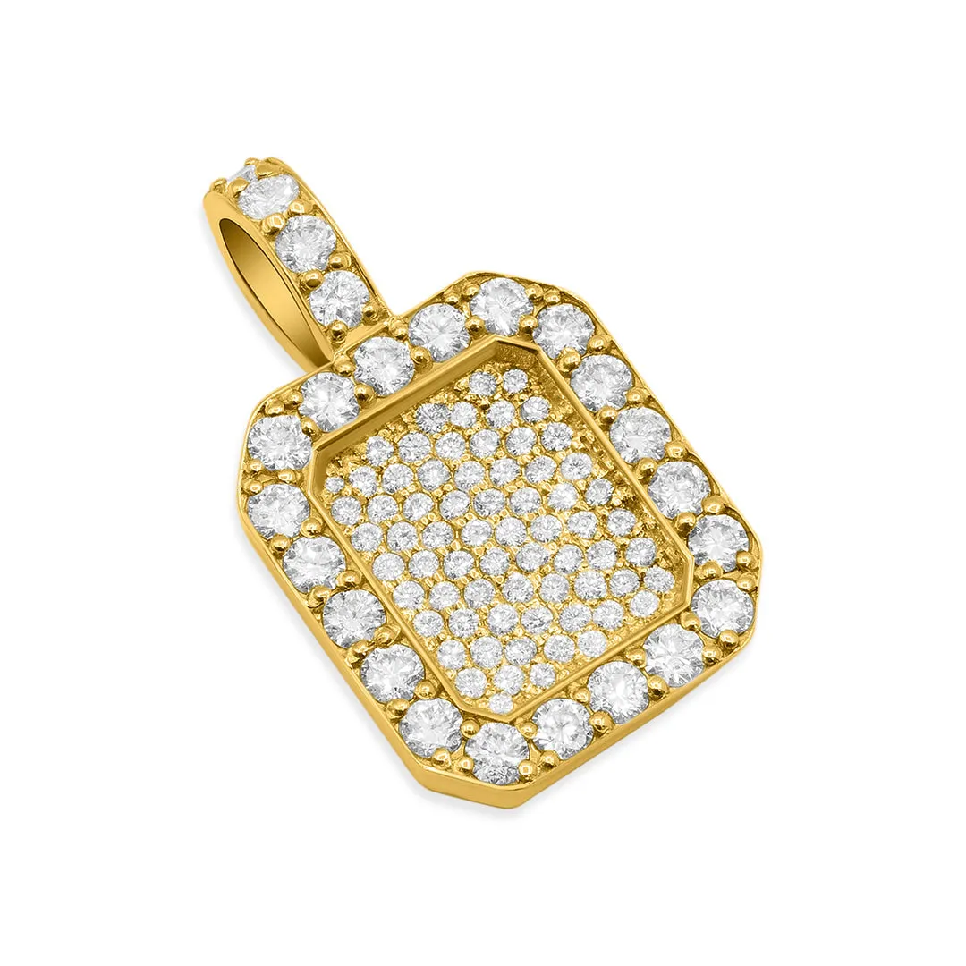 14K Royal Collection Charm Pendant 3.08ctw