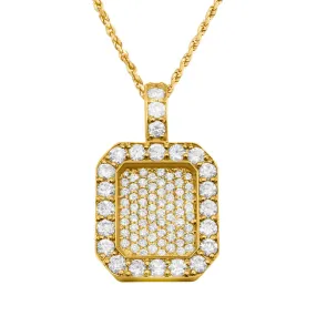 14K Royal Collection Charm Pendant 3.08ctw