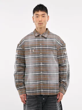 Arab Sword Flannel Shirt (SH2002-BROWN)