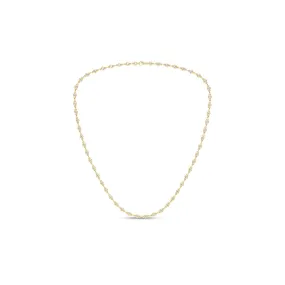 Bezel Set Diamond Tennis Necklace