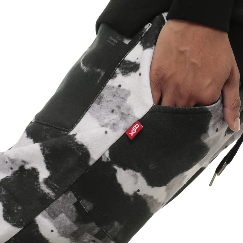 Digi Snow Camo Flight Jogger Sweatpants