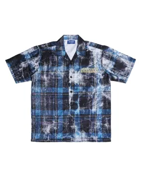 FADED PLAID SHIRT (BLUE)