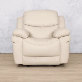 Geneva 1 Seater Leather Recliner