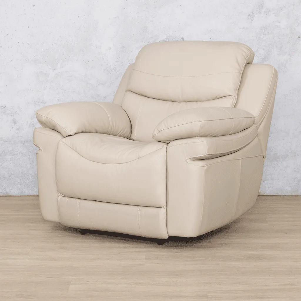 Geneva 1 Seater Leather Recliner