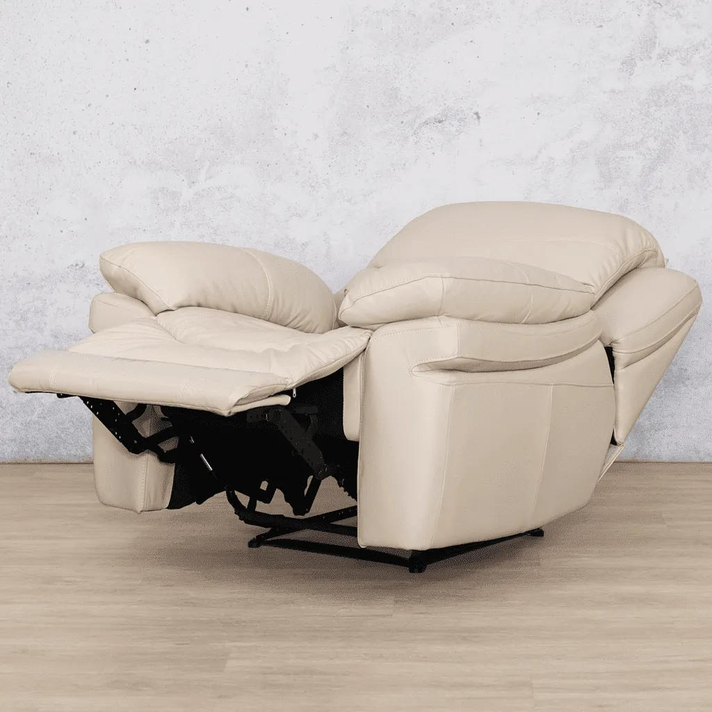 Geneva 1 Seater Leather Recliner