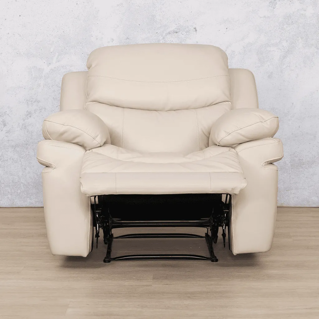 Geneva 1 Seater Leather Recliner