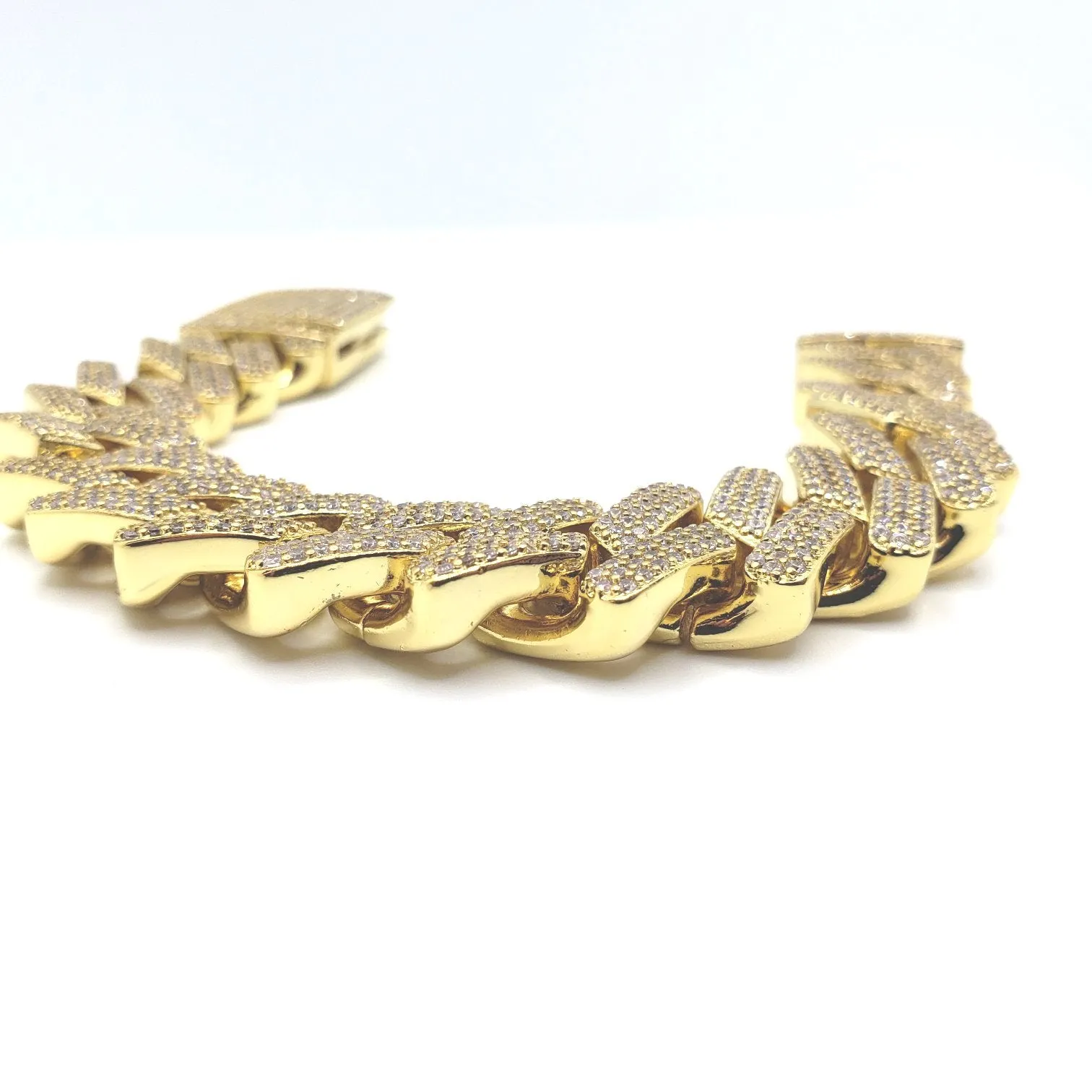 Iced Out Miami Cuban Link Bracelet