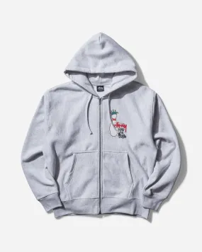 Kingpin Zip Hoodie Ash Heather