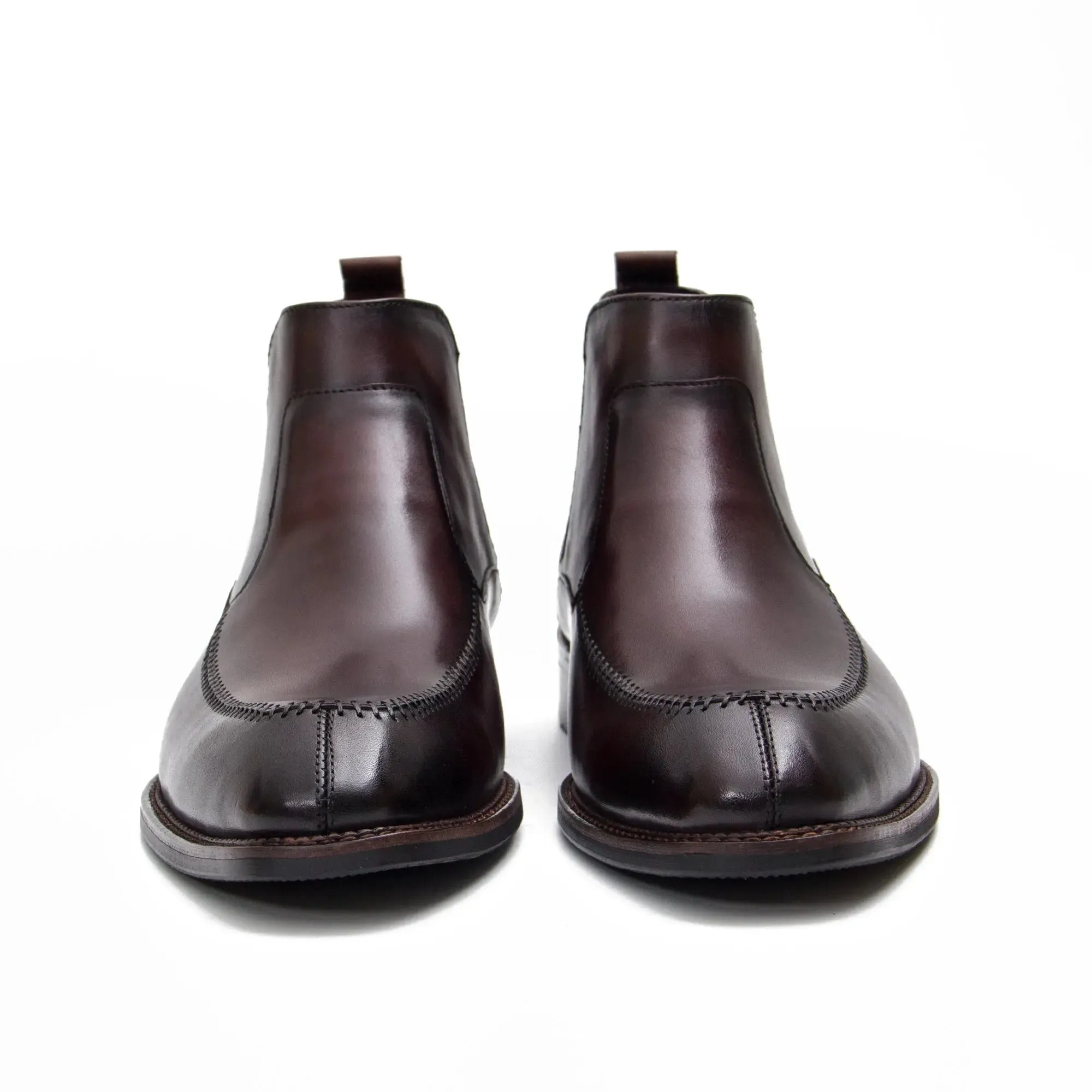 Men's Brown Leather Chelsea Boots