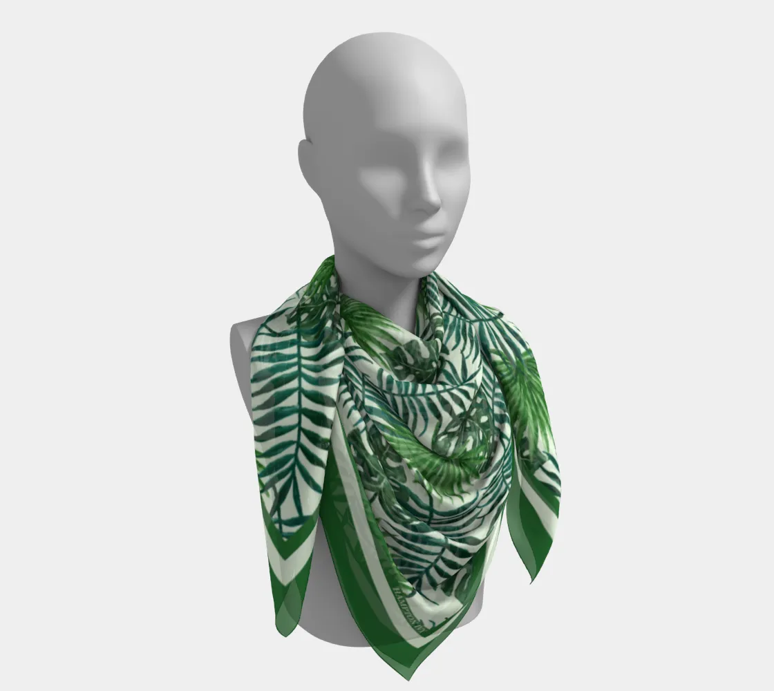 Palm Beach Satin Scarf