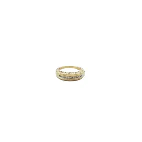 "I Love U" Diamond Wedding Band (10K)