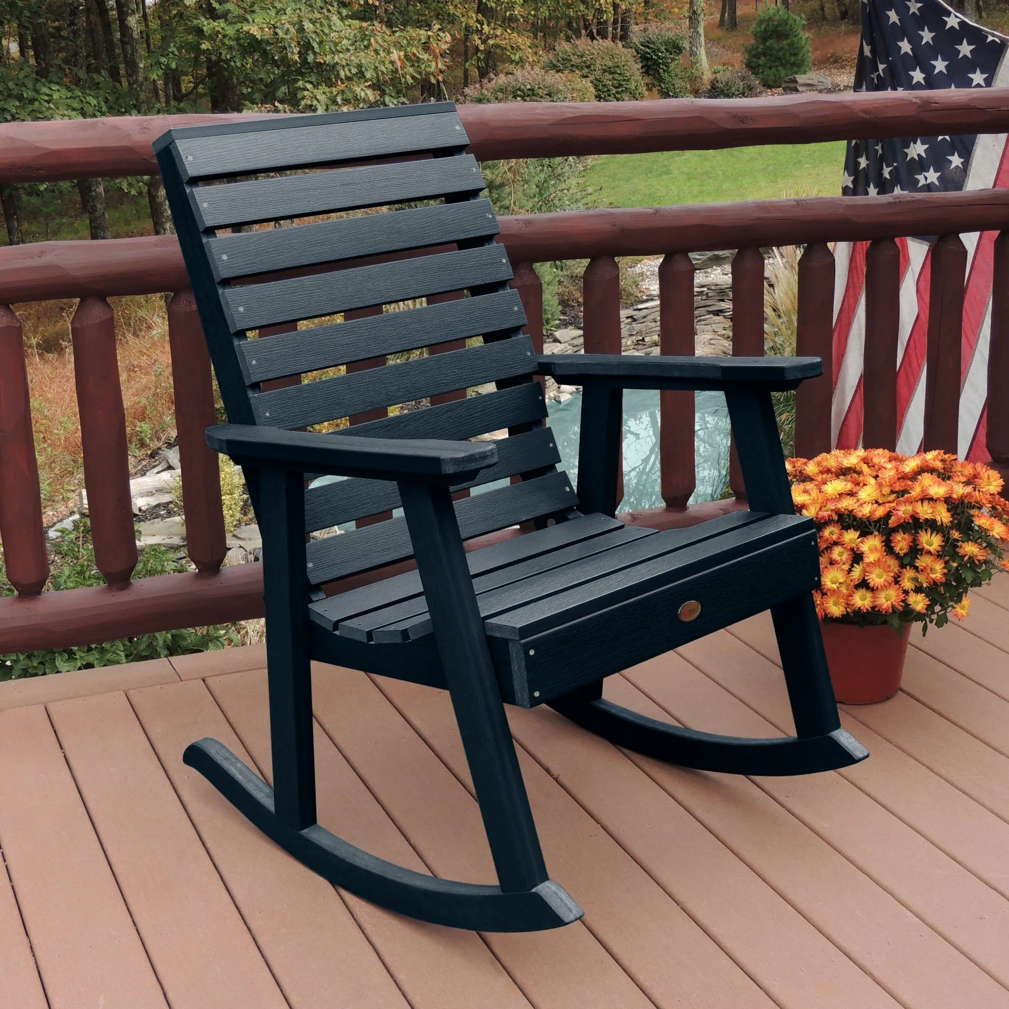 Refurbished Weatherly Rocking Chair