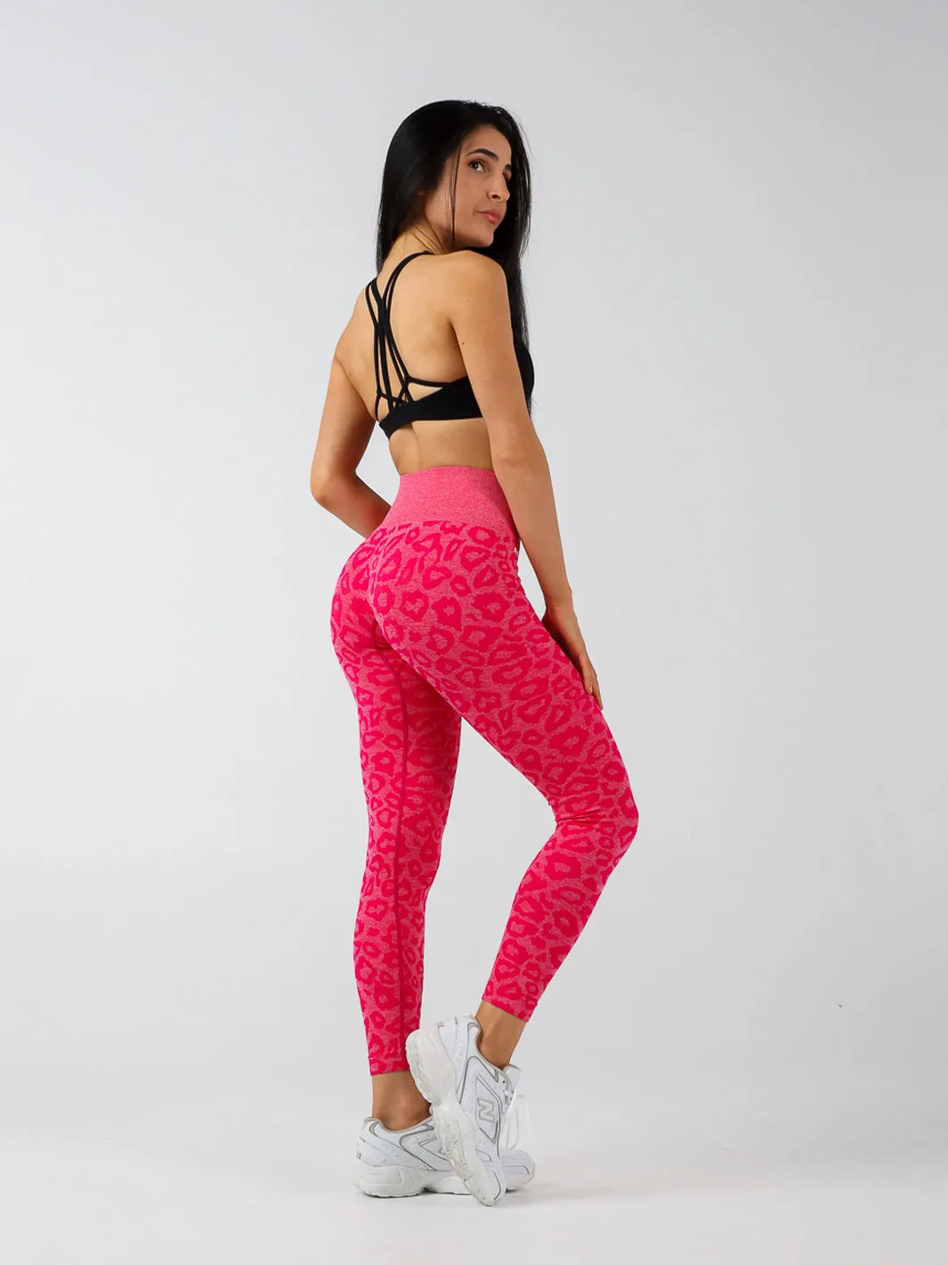 Seamless Leopard Leggings