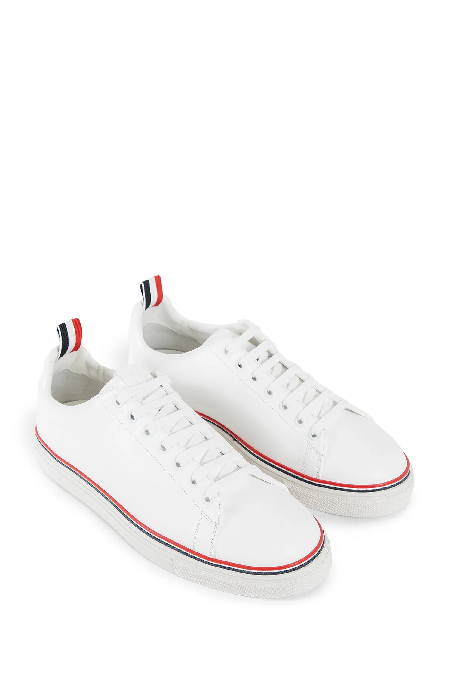 THOM BROWNE MAN WHITE SNEAKERS